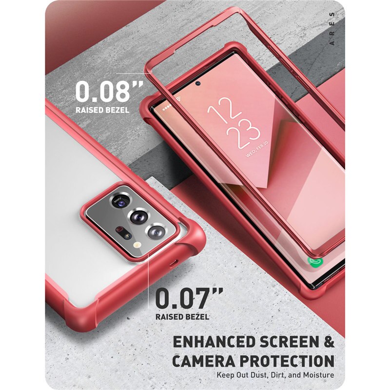 Samsung Galaxy Note 20 Ultra Case Full-Body Rugged Bumper Cover
