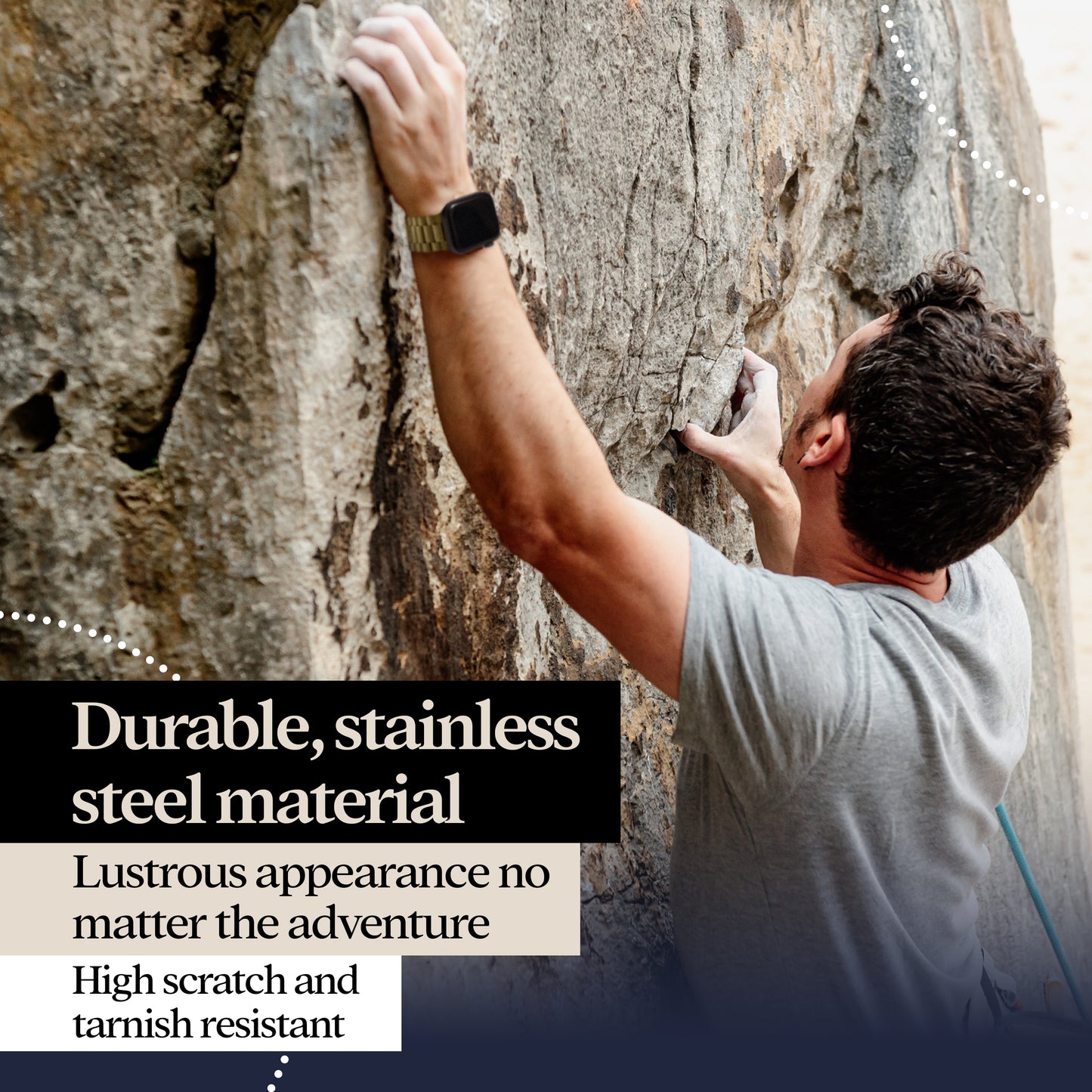 Premium Stainless Steel Watch Band for Apple Watch — 38-45mm Series, Men & Women, Luxury Metal Replacement Strap