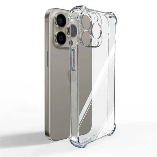 Luxury Clear Shockproof Case For iPhone