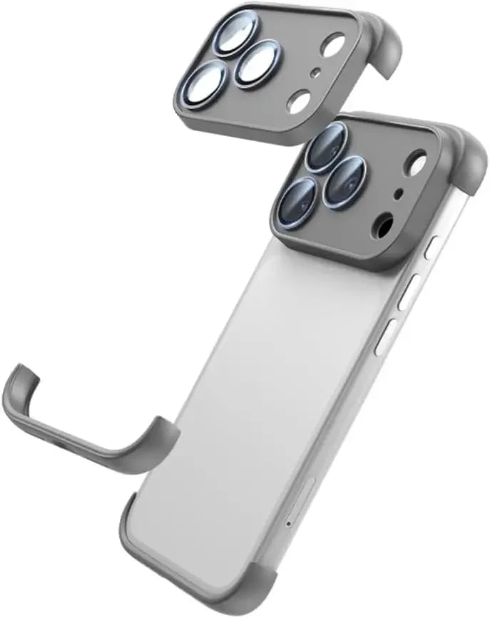 Frameless Corner Camera Lens Protector Case for iPhone 17 Series — Air / Pro / Pro Max, Plus 14/13/12/15/16