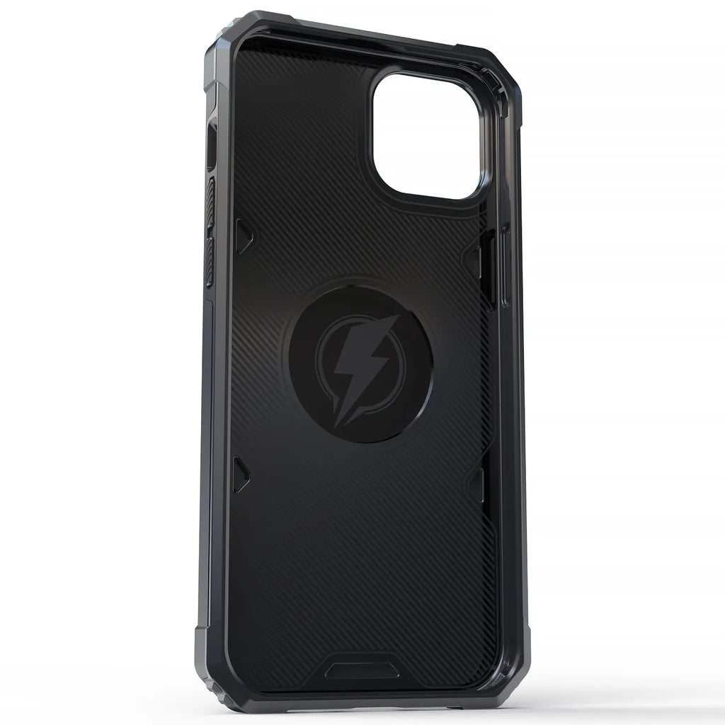 Black iPhone 14 Series Case – Shockproof Heavy Duty Hybrid Cover