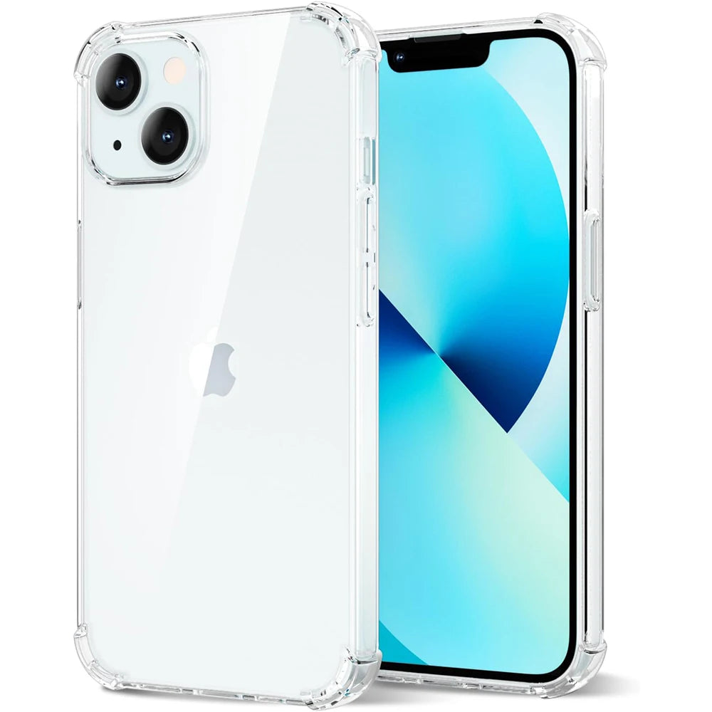 High Quality Shockproof Clear Silicone Case for iPhone