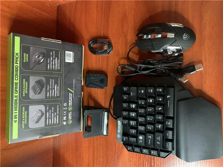Android Gaming Mix Pro: Mouse & Keyboard Combo for FPS