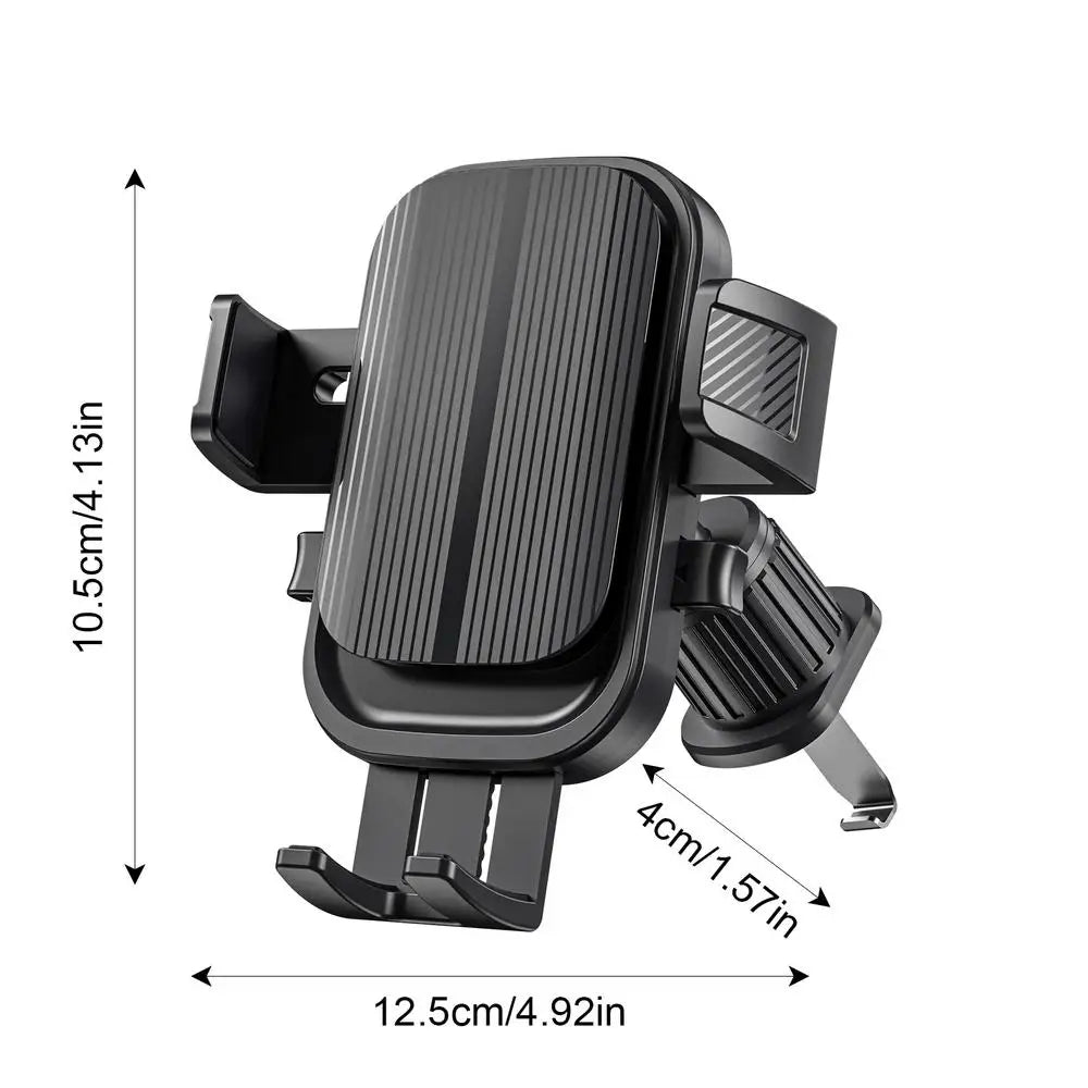 Gravity Car Phone Holder for Air Vent – 360° Rotation, One-Hand Placement, Smart Phone Mount