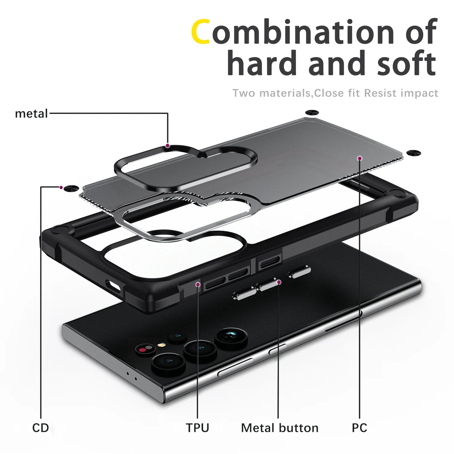 Slim Samsung Galaxy S24 Ultra 5G Phone Case