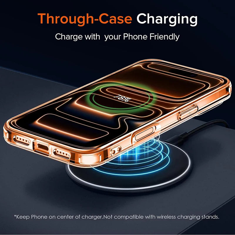 Hybrid Airbags Clear Case for iPhone 17 / 17 Pro 17 Pro Max 17 Air  — Transparent, Shockproof Protection