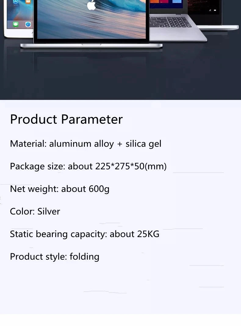 Adjustable Portable Foldable Tablet & Laptop Stand