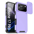 Shockproof Slide Camera Case for iPhone 17 Pro Max/Air – Anti-Collision Protective Cover
