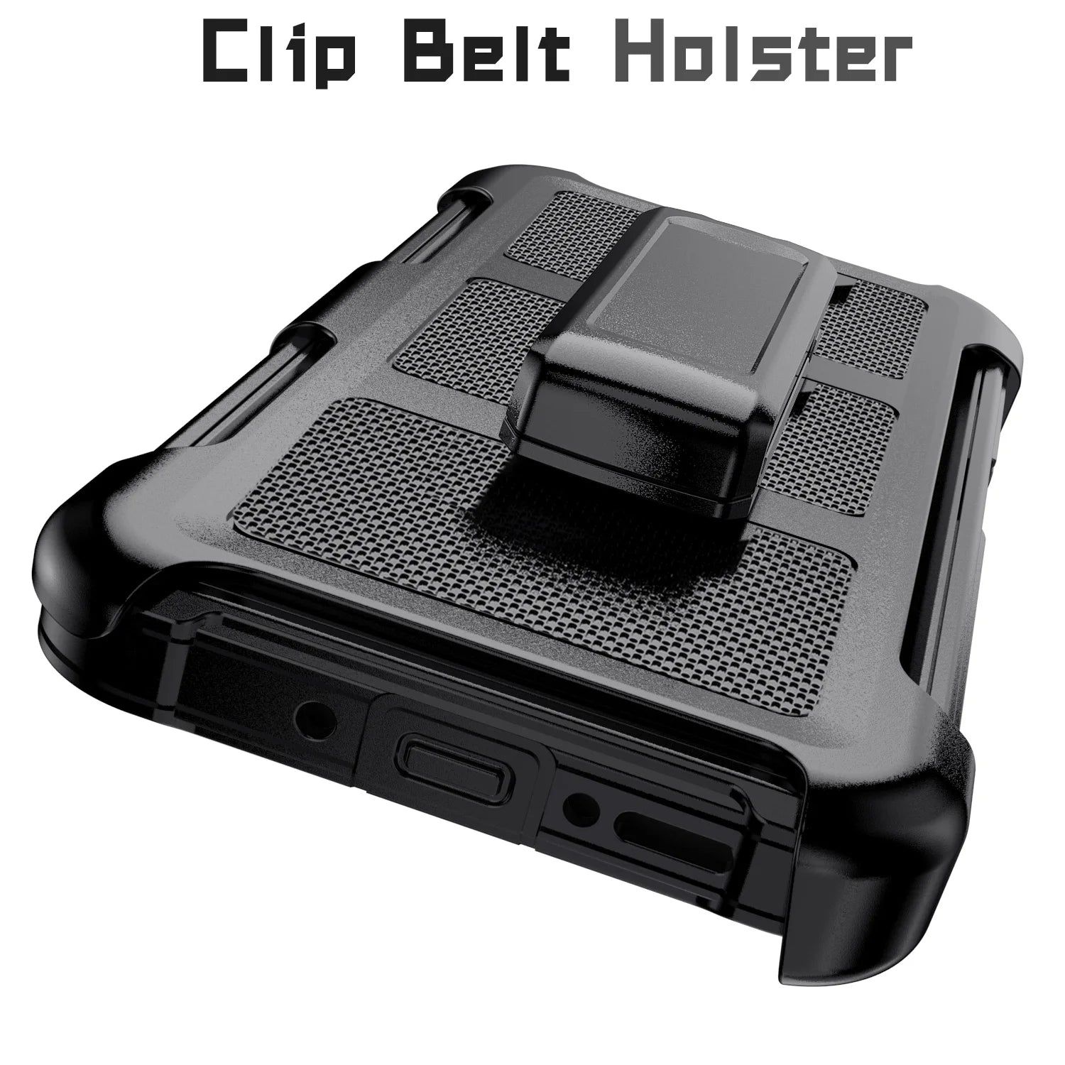 Black Samsung Galaxy A06/A16/A26/A36/A56 Case – Rugged Dual-Layer Shockproof Heavy Duty