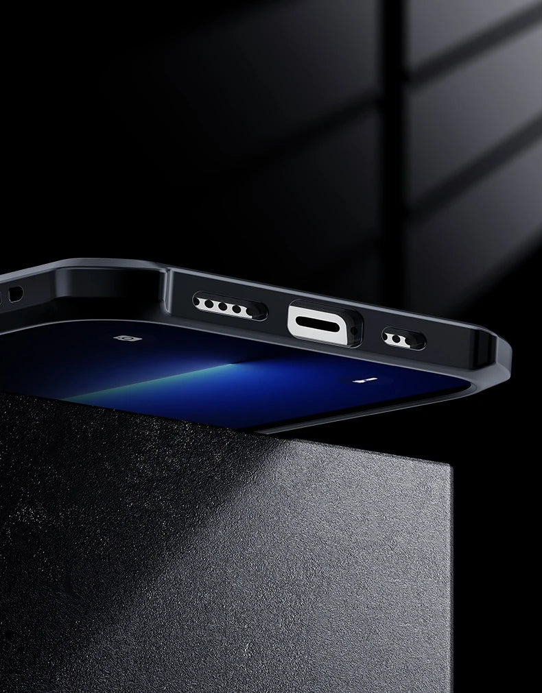 iPhone 17 Pro / Pro Max Air Case — Shock-Absorbing, Anti-Yellowing Acrylic & TPU Back Cover