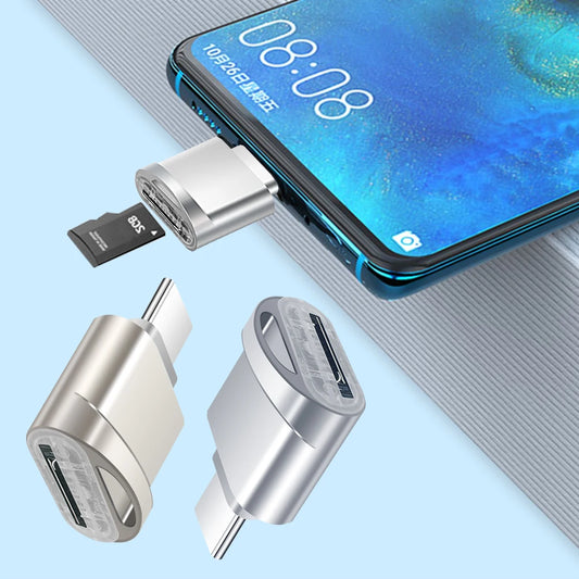 New USB Type-C 3.1 OTG Card Reader – Micro-SD & TF Adapter