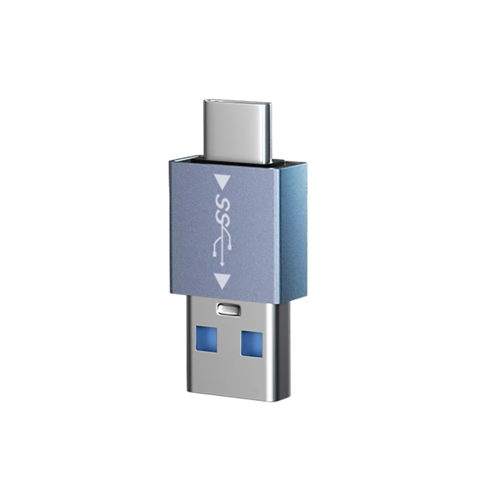 USB 3.1 to Type-C OTG Adapter – 90° Fast Charging & Data Converter, 10Gbps Computers and Phones