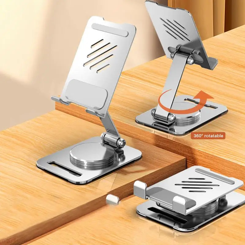 Foldable Phone Stand – Portable Desktop Holder for Smartphones, Desk Dock for Bedroom & Living Room