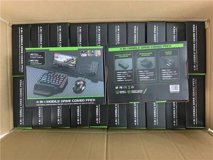 Android Gaming Mix Pro: Mouse & Keyboard Combo for FPS