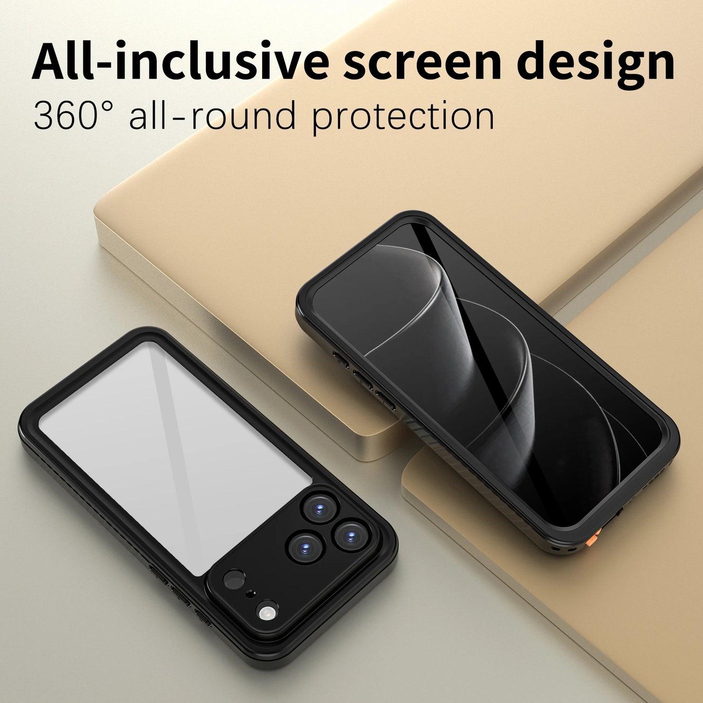 Heavy-Duty IP68 Waterproof Case for iPhone 17 Series (Pro/Max/Air) — Full-Protection, Drop Resistant, All-Round Protective Cover