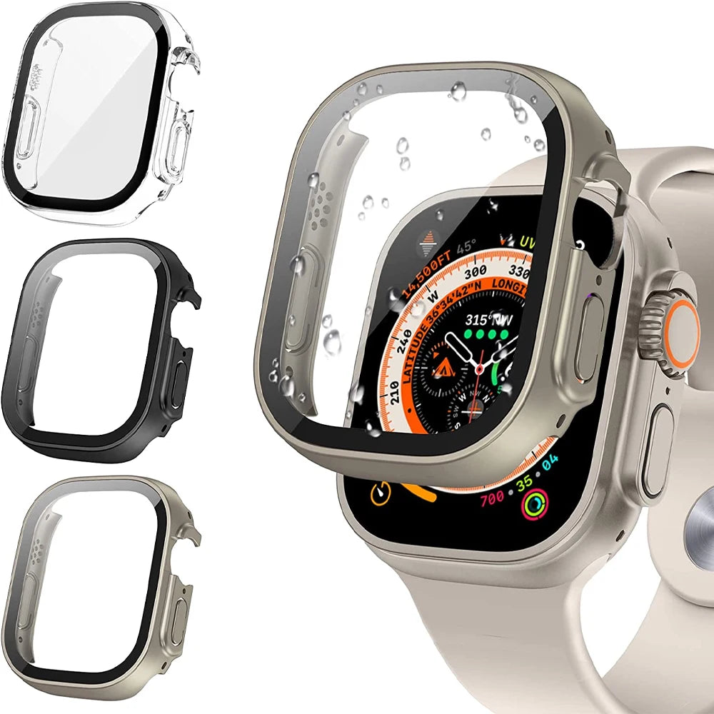 49mm Case for Apple Watch Ultra: Bumper + Glass Cover