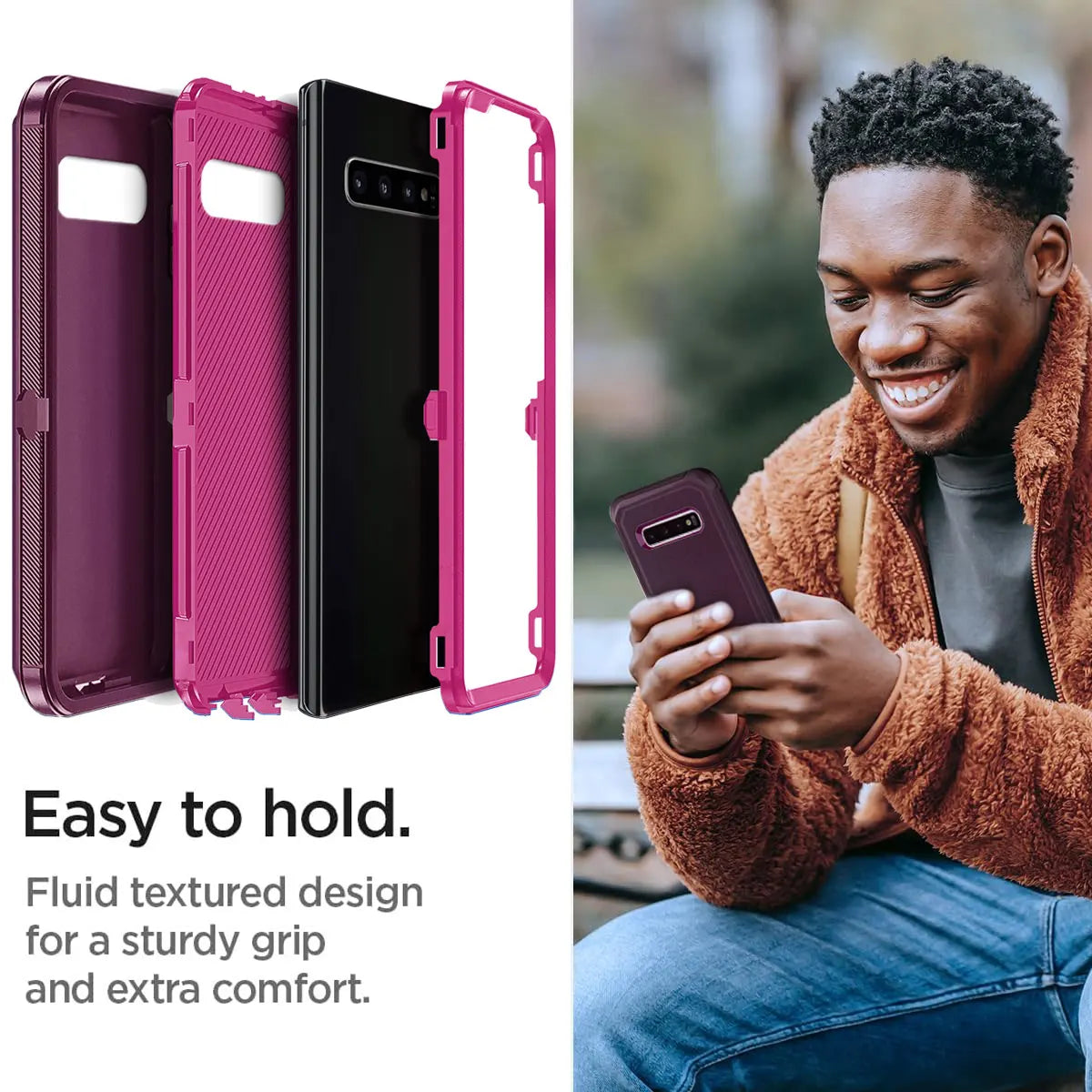 Red Samsung Galaxy S10 Series Case