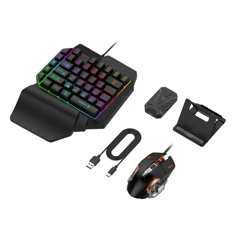 Android Gaming Mix Pro: Mouse & Keyboard Combo for FPS