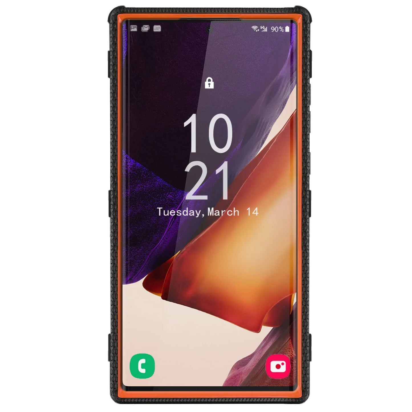 Orange Samsung Galaxy Note 20 / Note 20 Ultra 5G Shockproof Heavy Duty Case