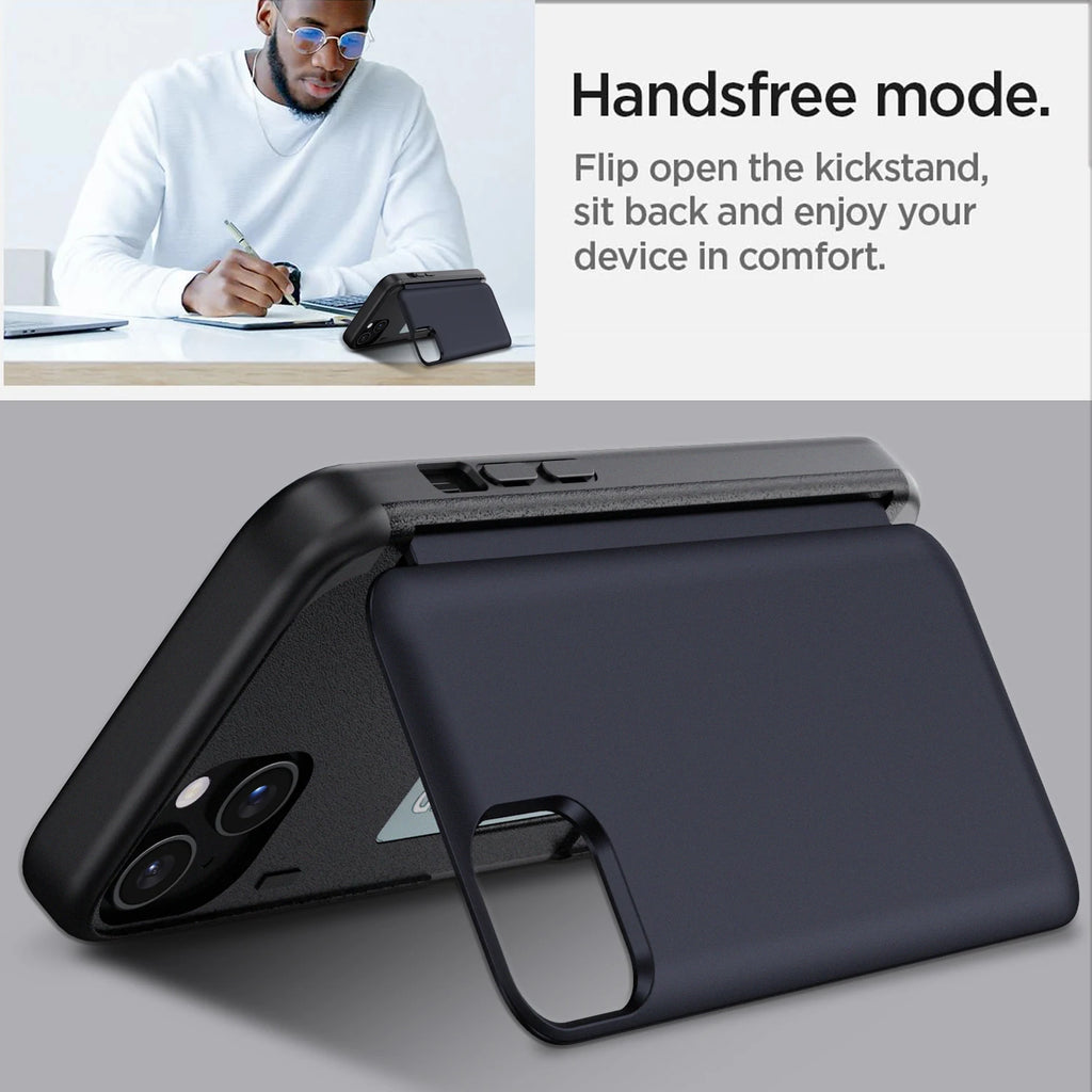 iPhone 13 Series Hybrid Rugged Case – Protective Kickstand Cover