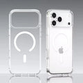 Premium Magnetic MagSafe Case for iPhone 17 Pro/Air – Clear Hard Back Soft TPU Cover