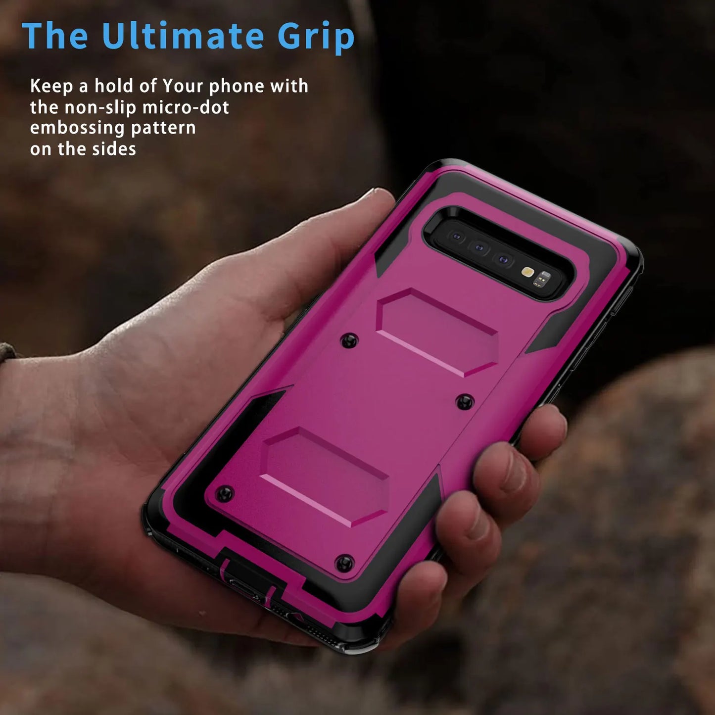 Purple Samsung Galaxy S10 Series Case –  Cover for S10+, S10, and S10e