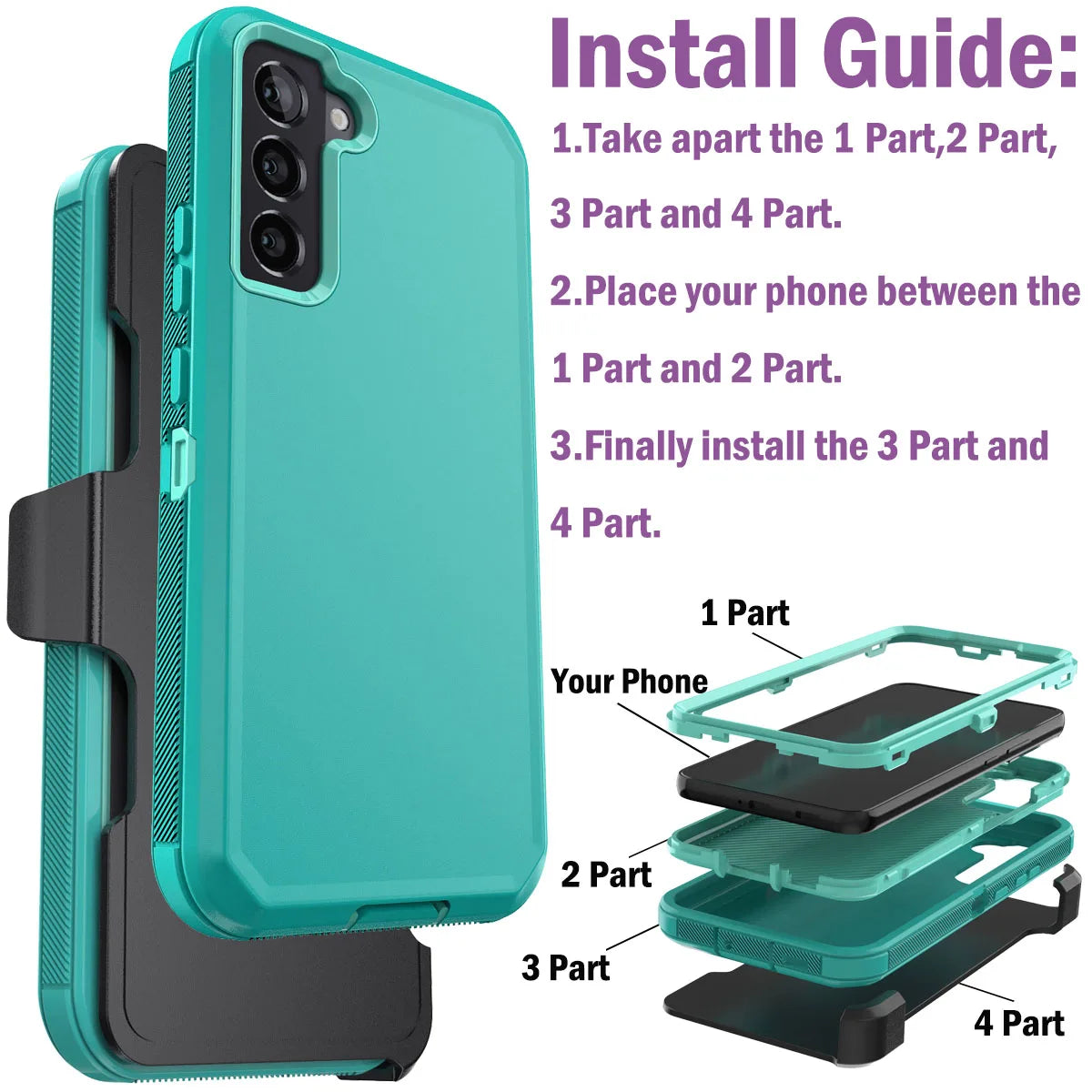 Samsung Galaxy S22 Series Shockproof Case