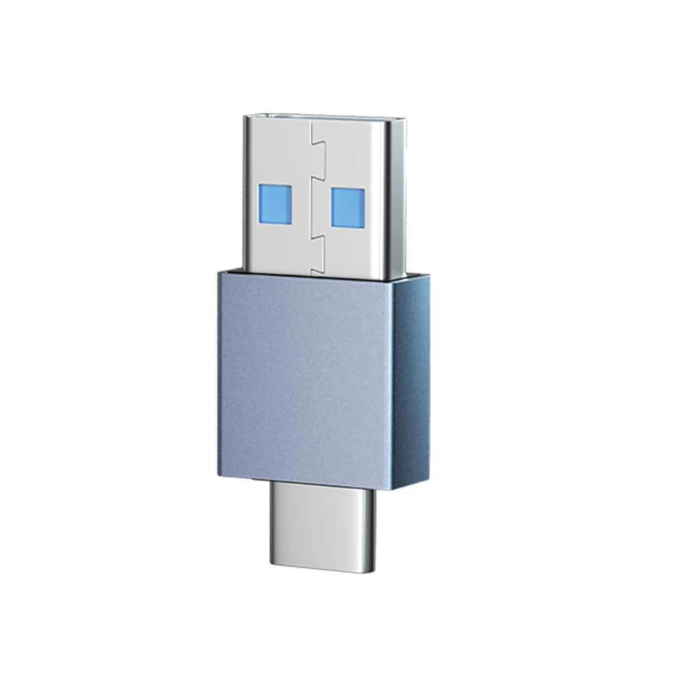 USB 3.1 to Type-C OTG Adapter – 90° Fast Charging & Data Converter, 10Gbps Computers and Phones