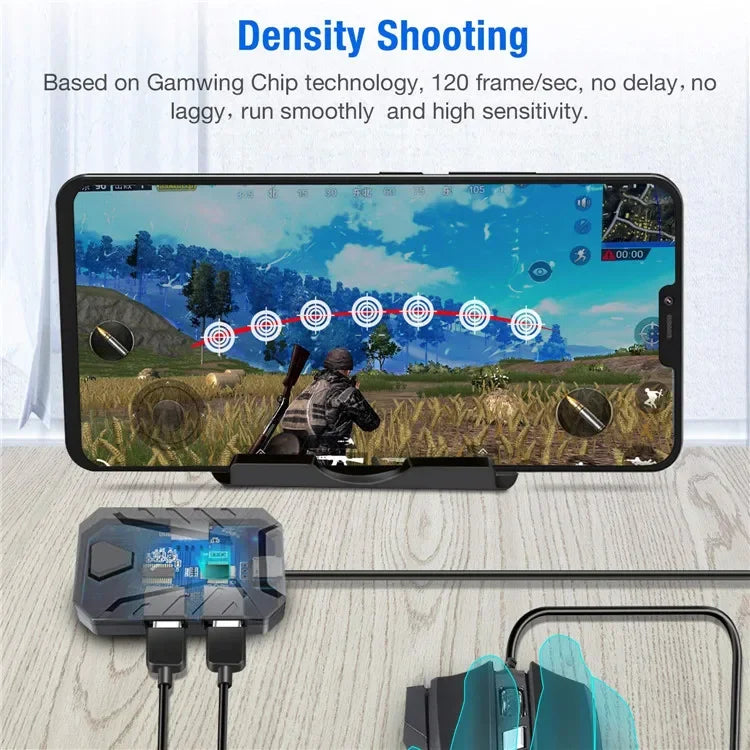 Android Gaming Mix Pro: Mouse & Keyboard Combo for FPS