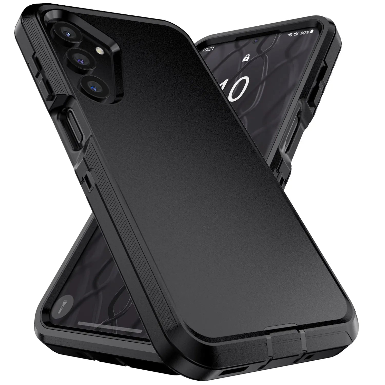Black Heavy Duty Shockproof Samsung Galaxy A16 5G Case