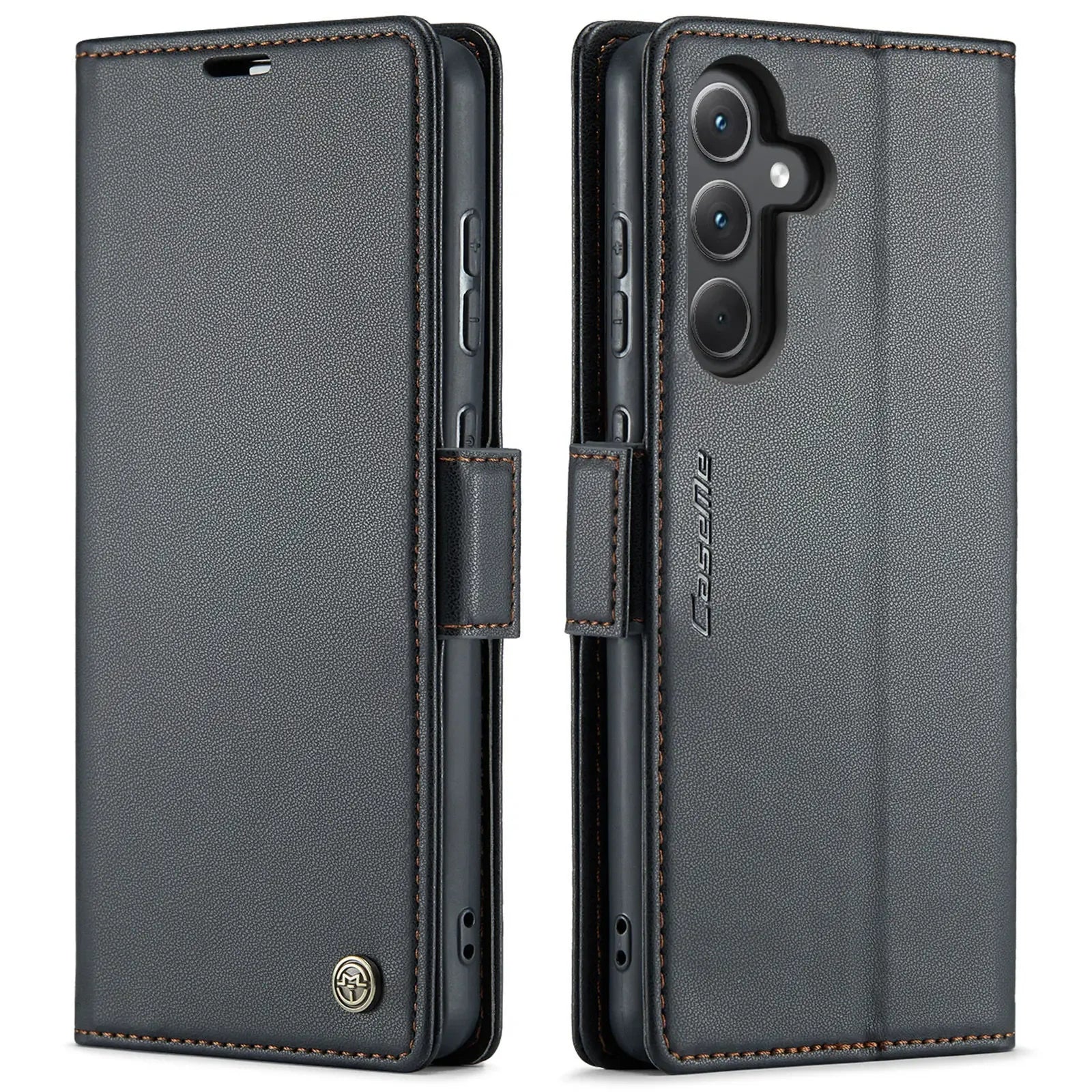 Samsung Galaxy A55 5G / A35 / A25 / A05S (2024) Wallet Case – Card Holder, RFID Blocking, Durable Leather Kickstand Phone Cover