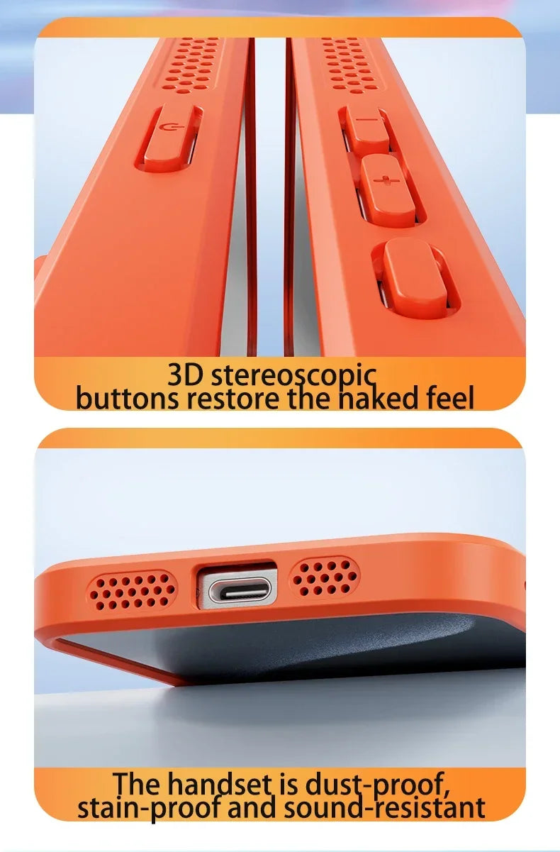 Cooling Phone Case for iPhone 17/16/15/14/13/12 Pro/Max – Breathable Hard Back, Magnetic MagSafe