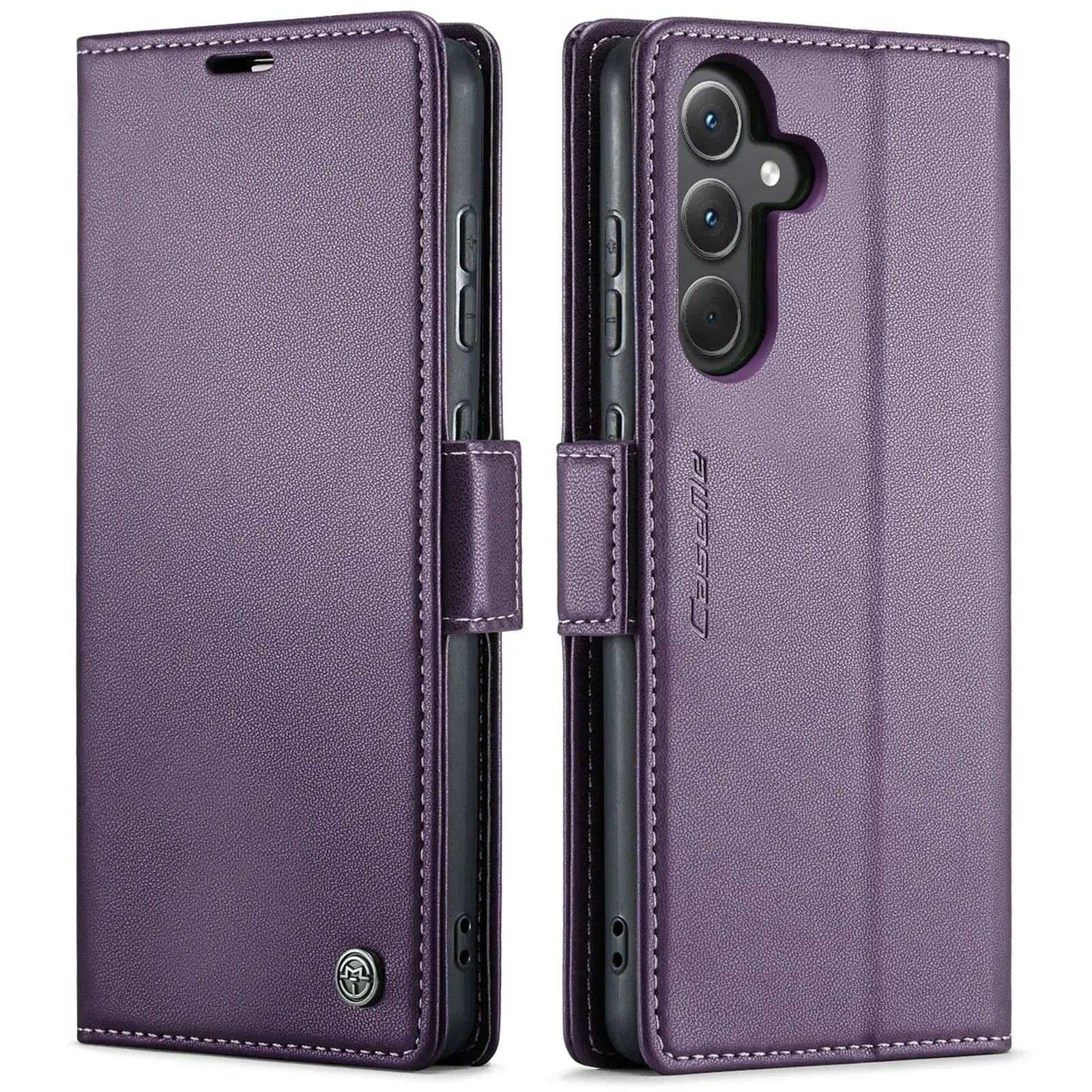 Samsung Galaxy A55 5G / A35 / A25 / A05S (2024) Wallet Case – Card Holder, RFID Blocking, Durable Leather Kickstand Phone Cover