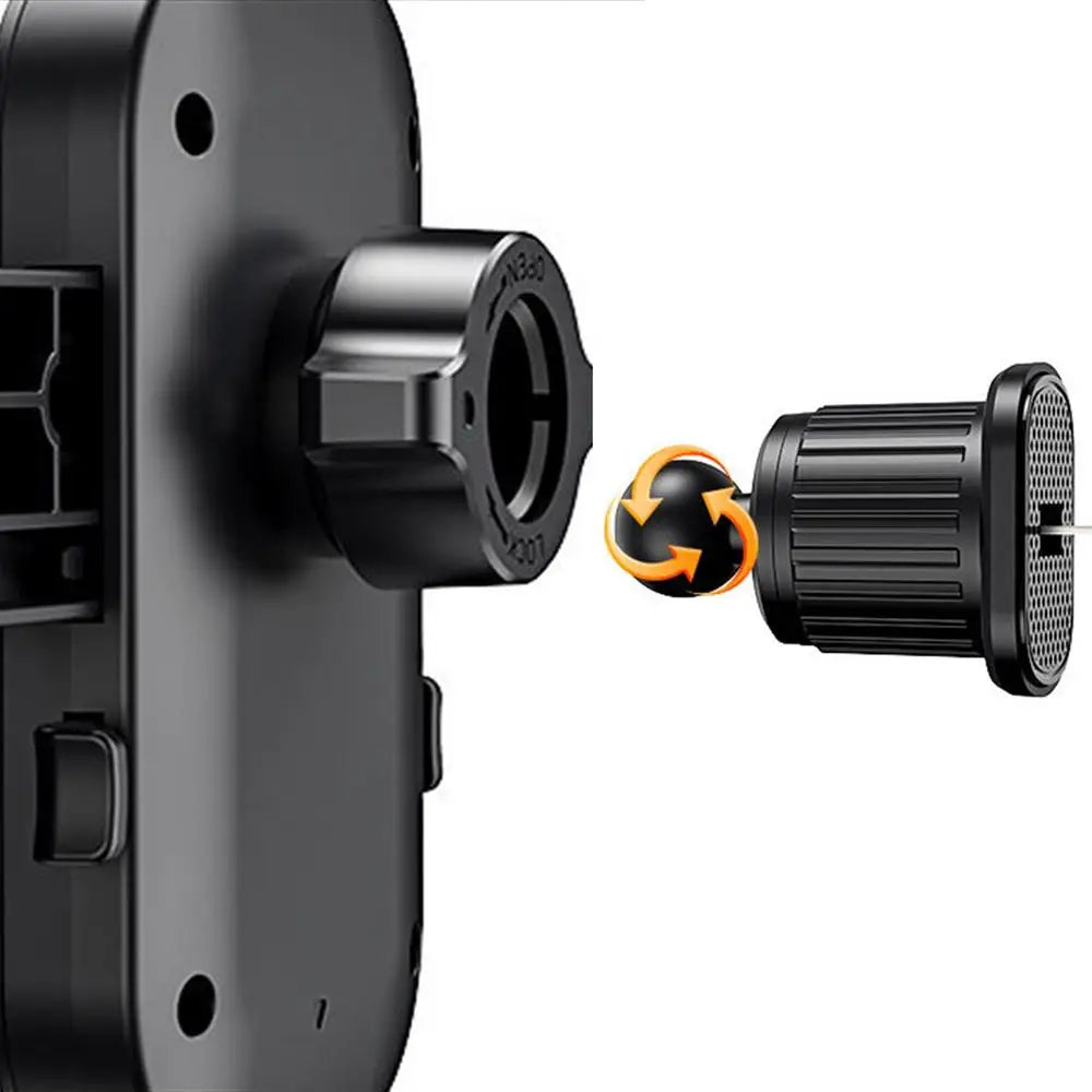Gravity Car Phone Holder for Air Vent – 360° Rotation, One-Hand Placement, Smart Phone Mount