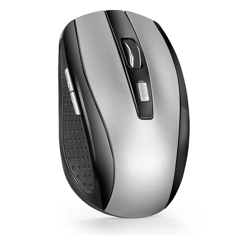 2.4G USB Red Optical Wireless Mouse 6D Computer Laptop Gaming Mouse Ergonomic Wireless Mouse