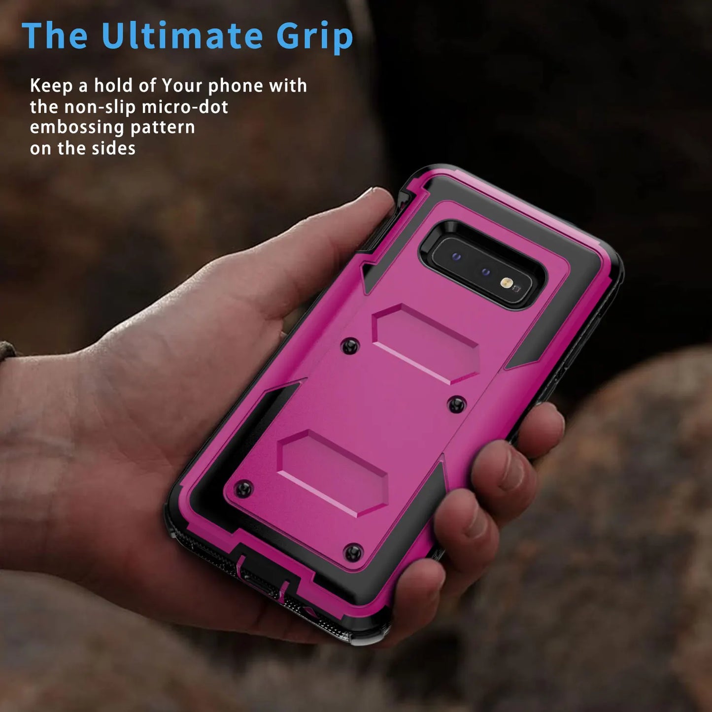 Purple Samsung Galaxy S10 Series Case –  Cover for S10+, S10, and S10e