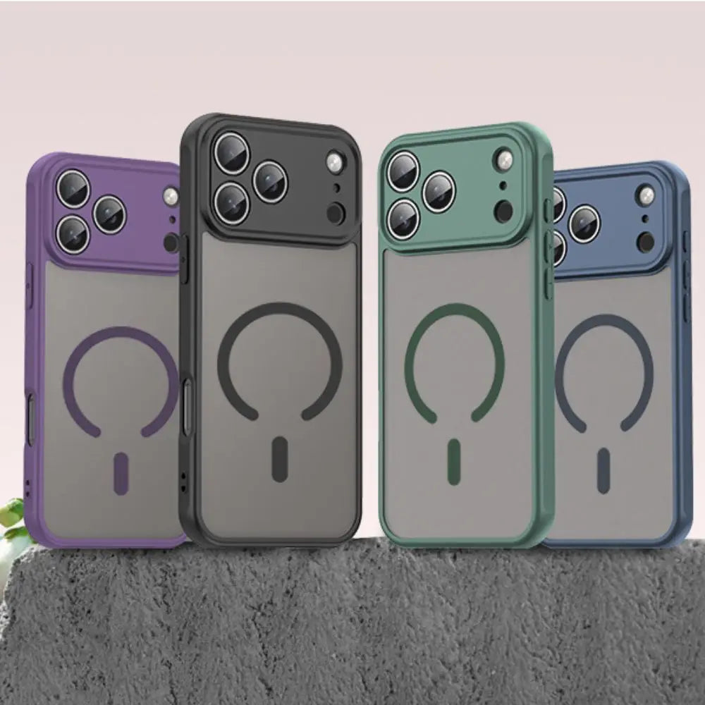 Luxury MagSafe Case for iPhone 17: Matte Shockproof Back Cover