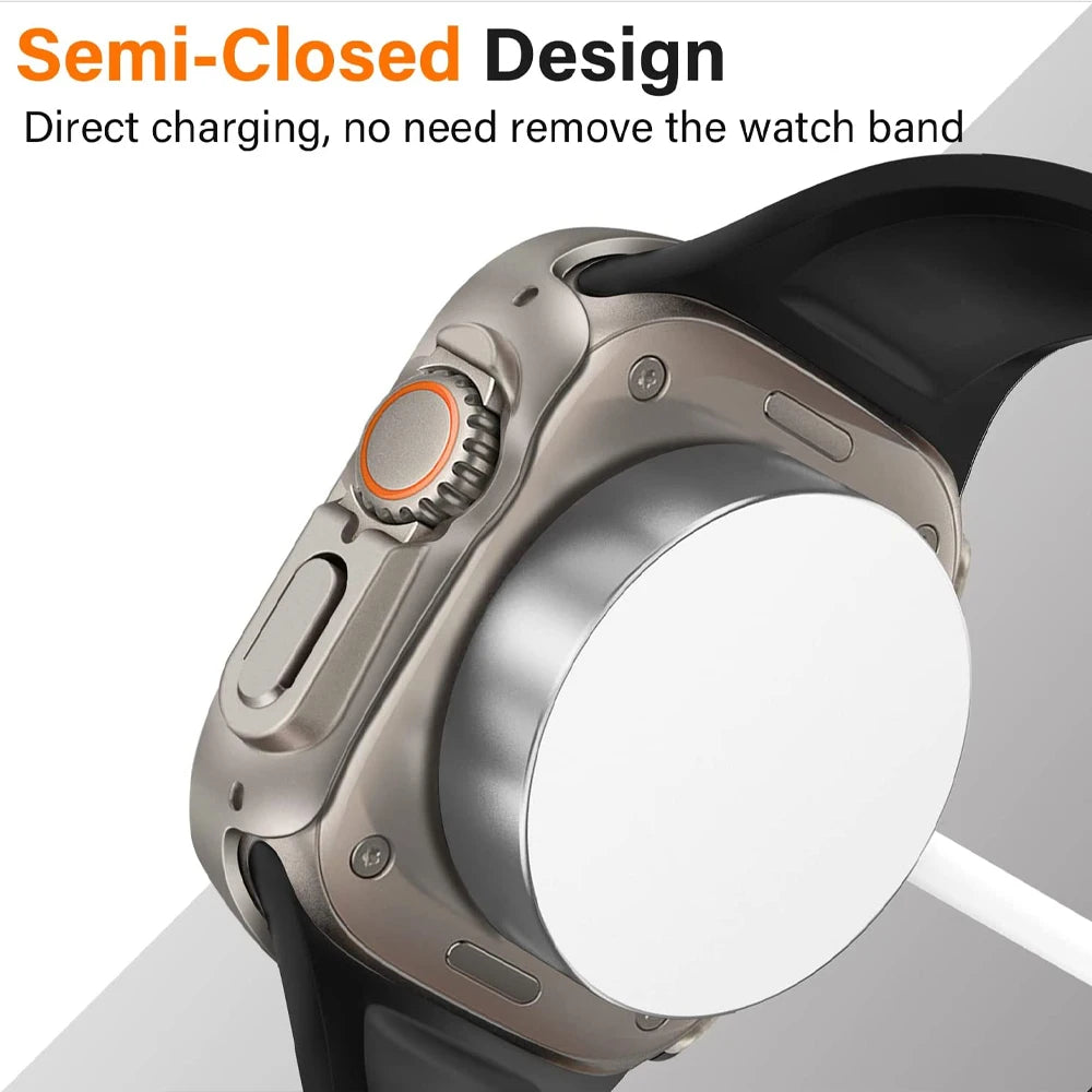 49mm Case for Apple Watch Ultra: Bumper + Glass Cover