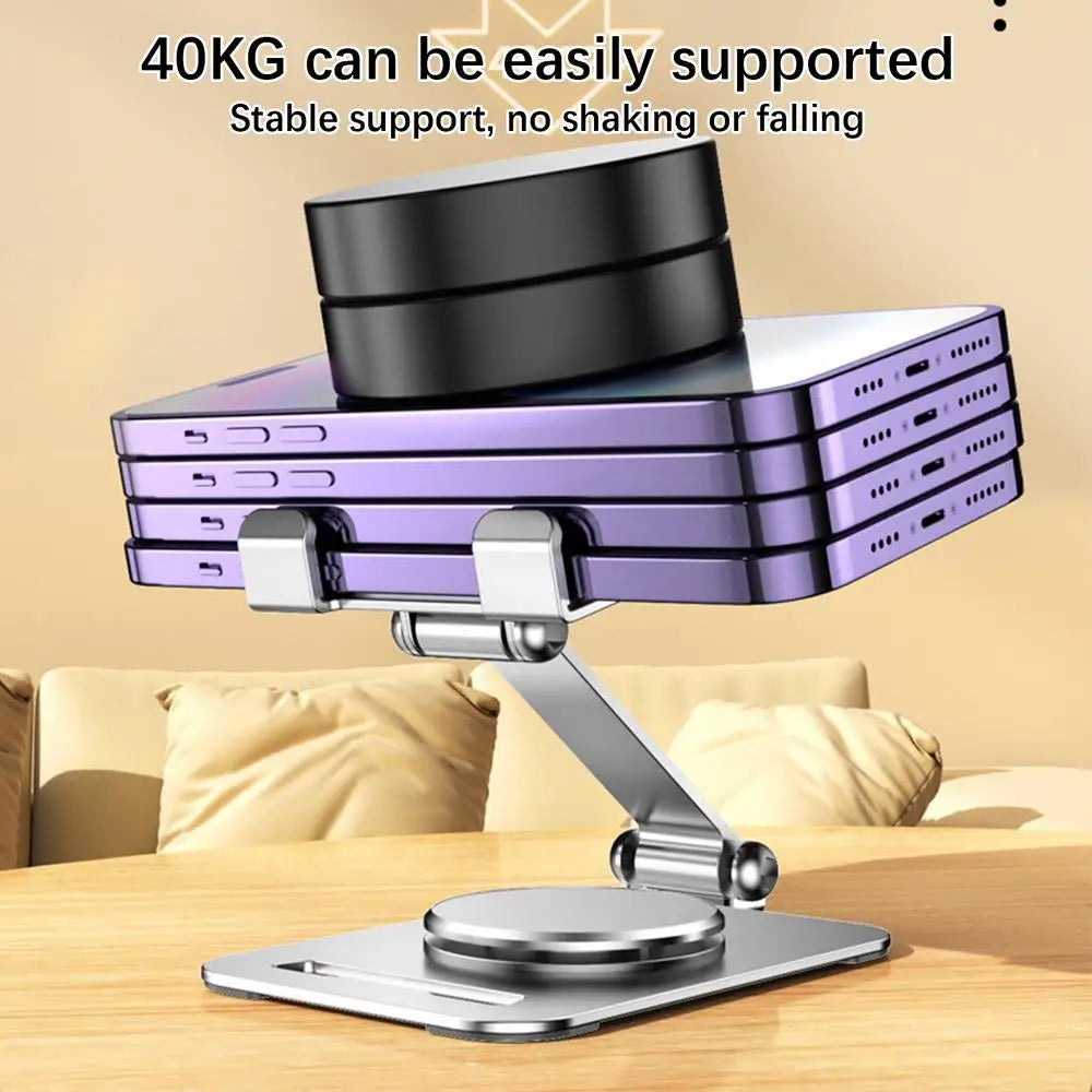 Foldable Phone Stand – Portable Desktop Holder for Smartphones, Desk Dock for Bedroom & Living Room