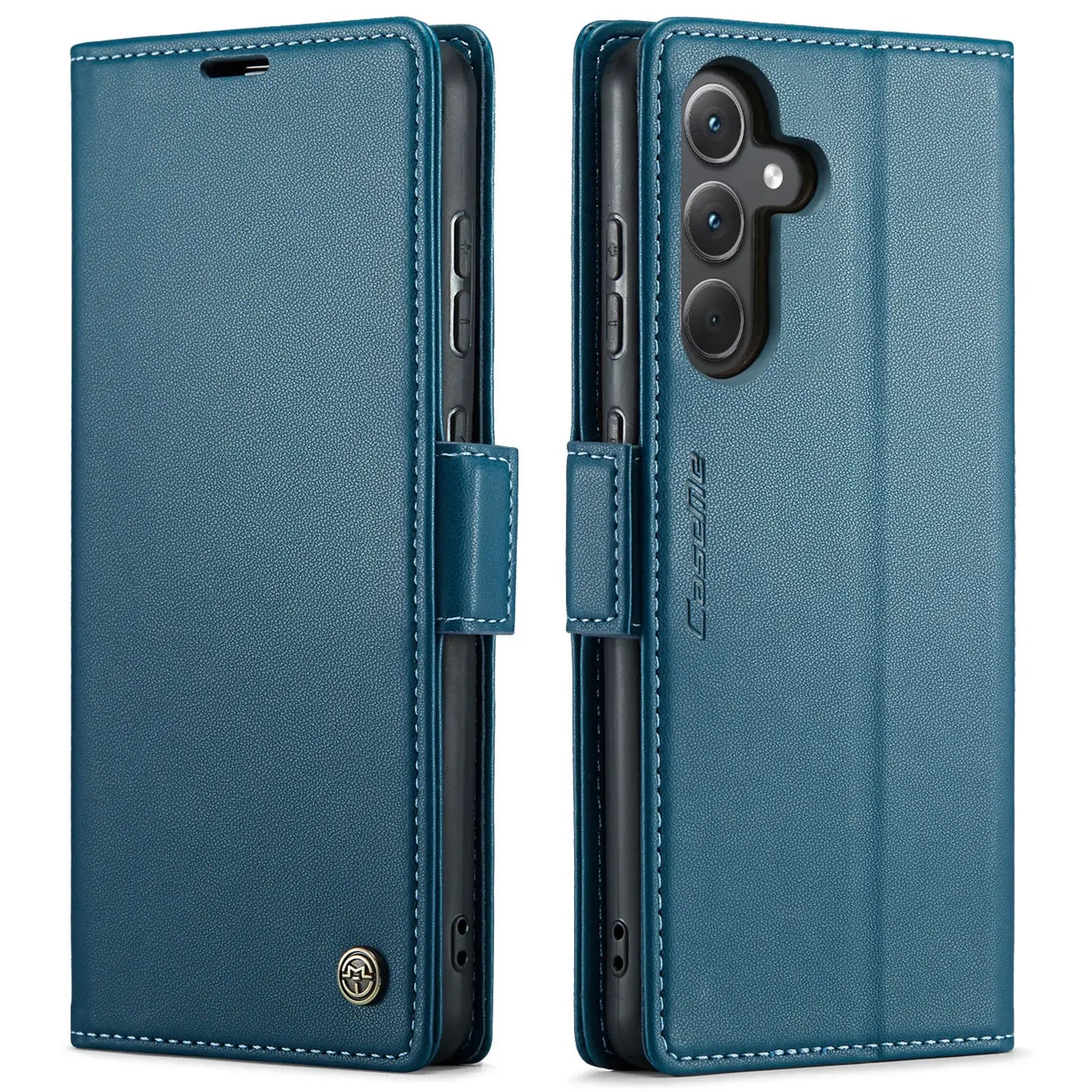 Samsung Galaxy A55 5G / A35 / A25 / A05S (2024) Wallet Case – Card Holder, RFID Blocking, Durable Leather Kickstand Phone Cover
