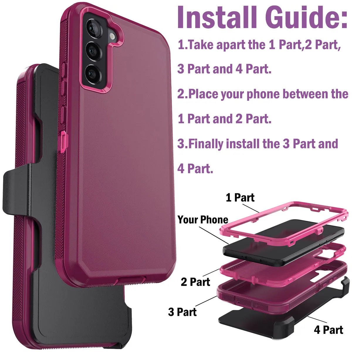 Samsung Galaxy S22 Series Shockproof Case