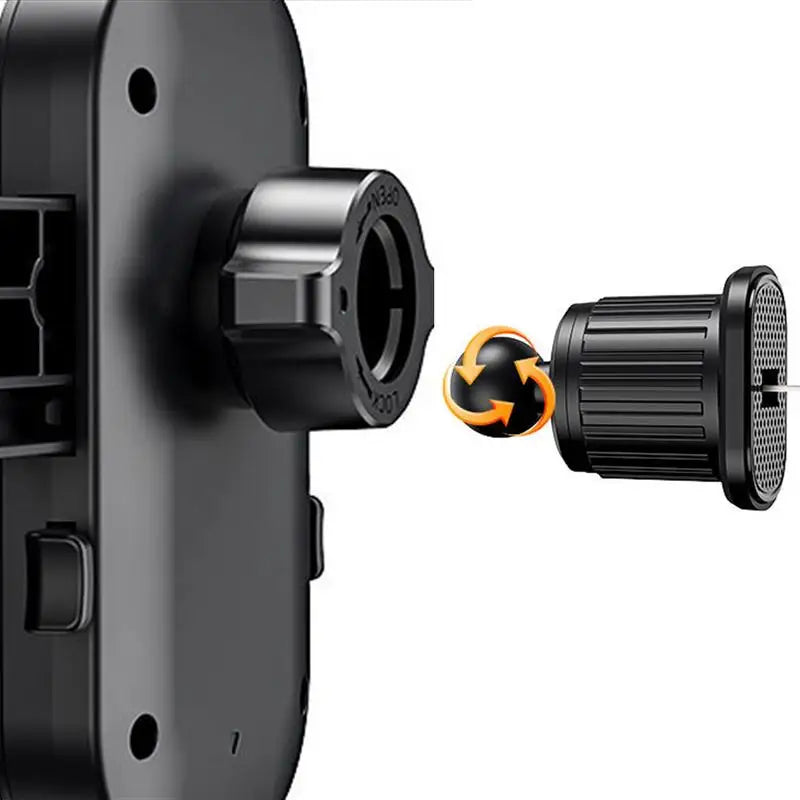 Gravity Car Phone Holder for Air Vent – 360° Rotation, One-Hand Placement, Smart Phone Mount