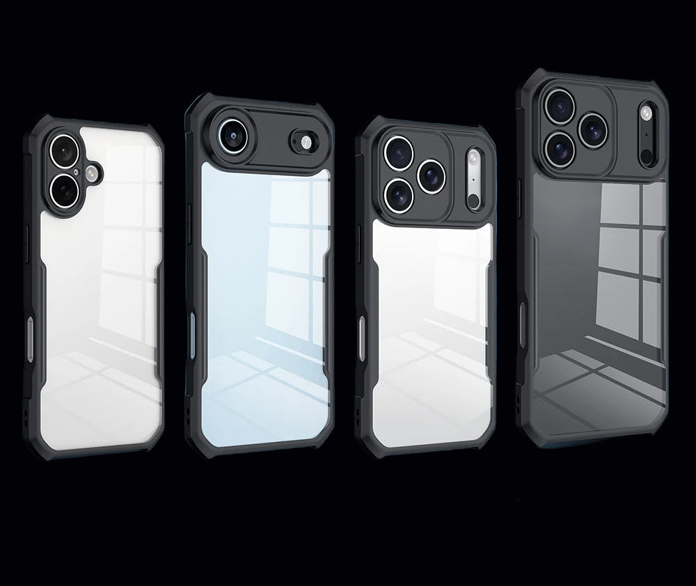 iPhone 17 Pro / Pro Max Air Case — Shock-Absorbing, Anti-Yellowing Acrylic & TPU Back Cover