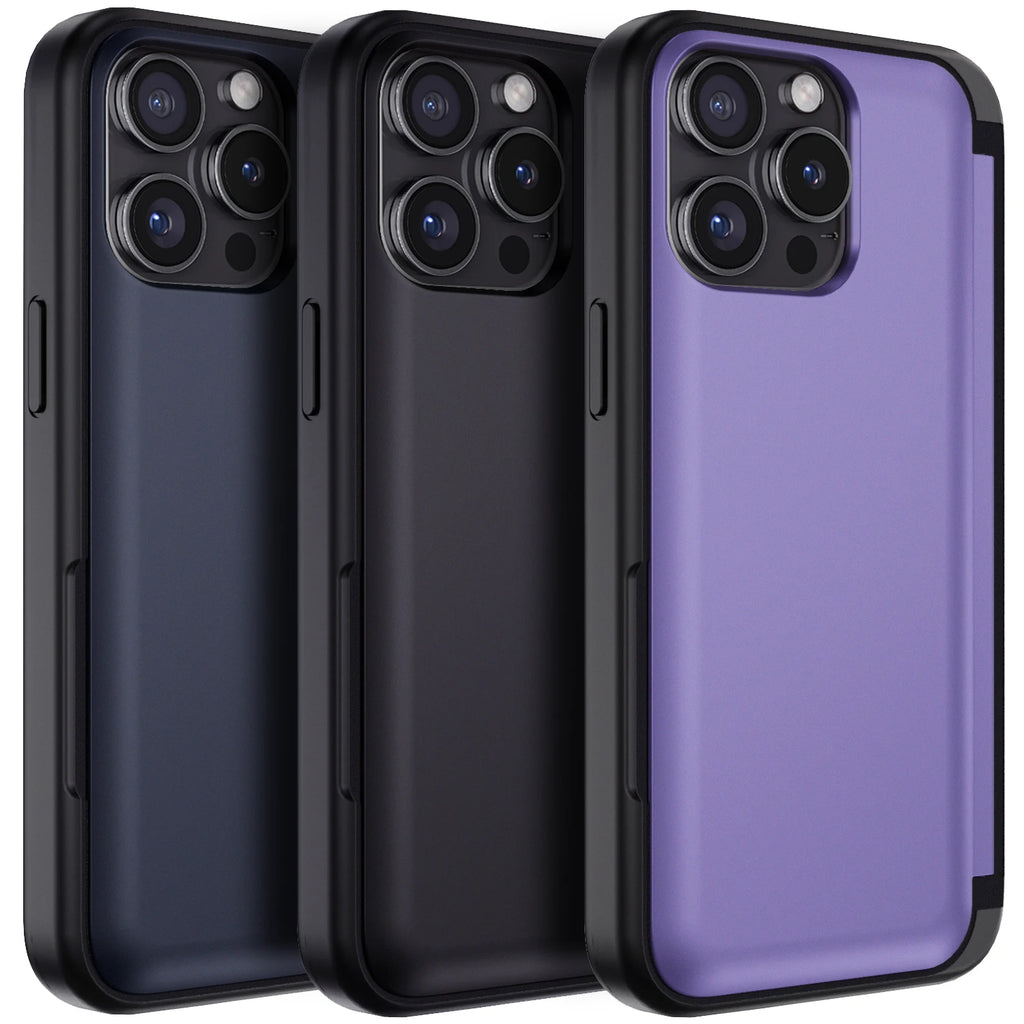 iPhone 13 Series Hybrid Rugged Case – Protective Kickstand Cover
