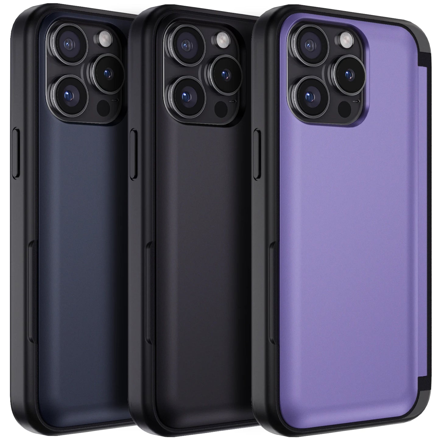 iPhone 13 Series Hybrid Rugged Case – Protective Kickstand Cover
