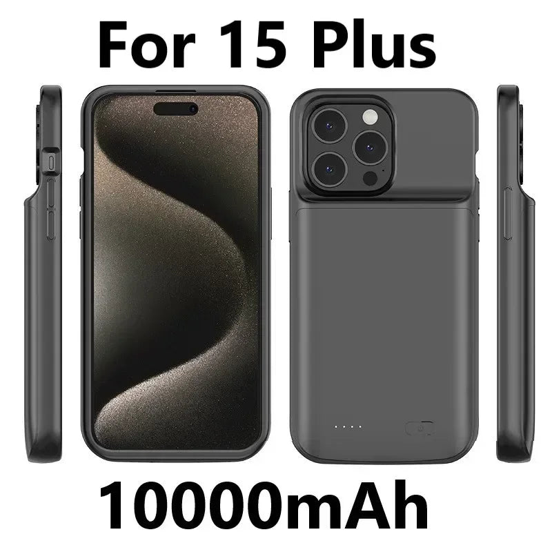 2025 New 10000Mah Battery Charger  for iphone 14 15 12 11  X XS XR Pro Max 6 6S 7 8 Plus Battery Case Pow
