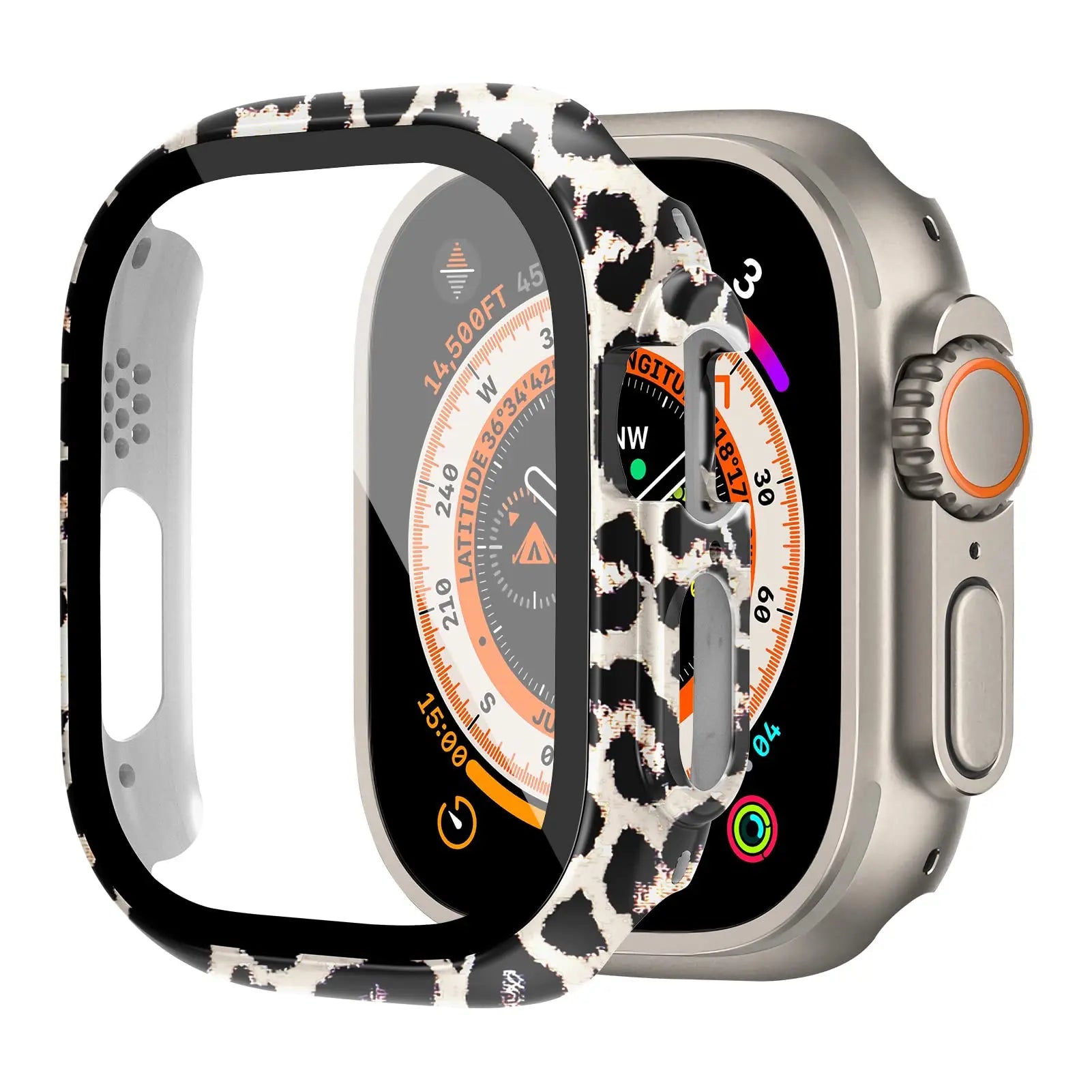 49mm Case for Apple Watch Ultra: Bumper + Glass Cover