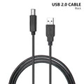 USB 2.0 Print Cable 1m/1.8m/3m/5m for Canon Pixma MX922/MX522/MX452, Epson XP-310/410, Brother HL/MFC, HP Envy 4500