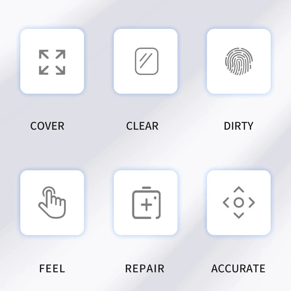 SmartDevil Full Glue Soft Film Screen Protector for Apple Watch – 41mm/45mm, SE, 44mm/40mm, Models 4–8, HD, Easy Install