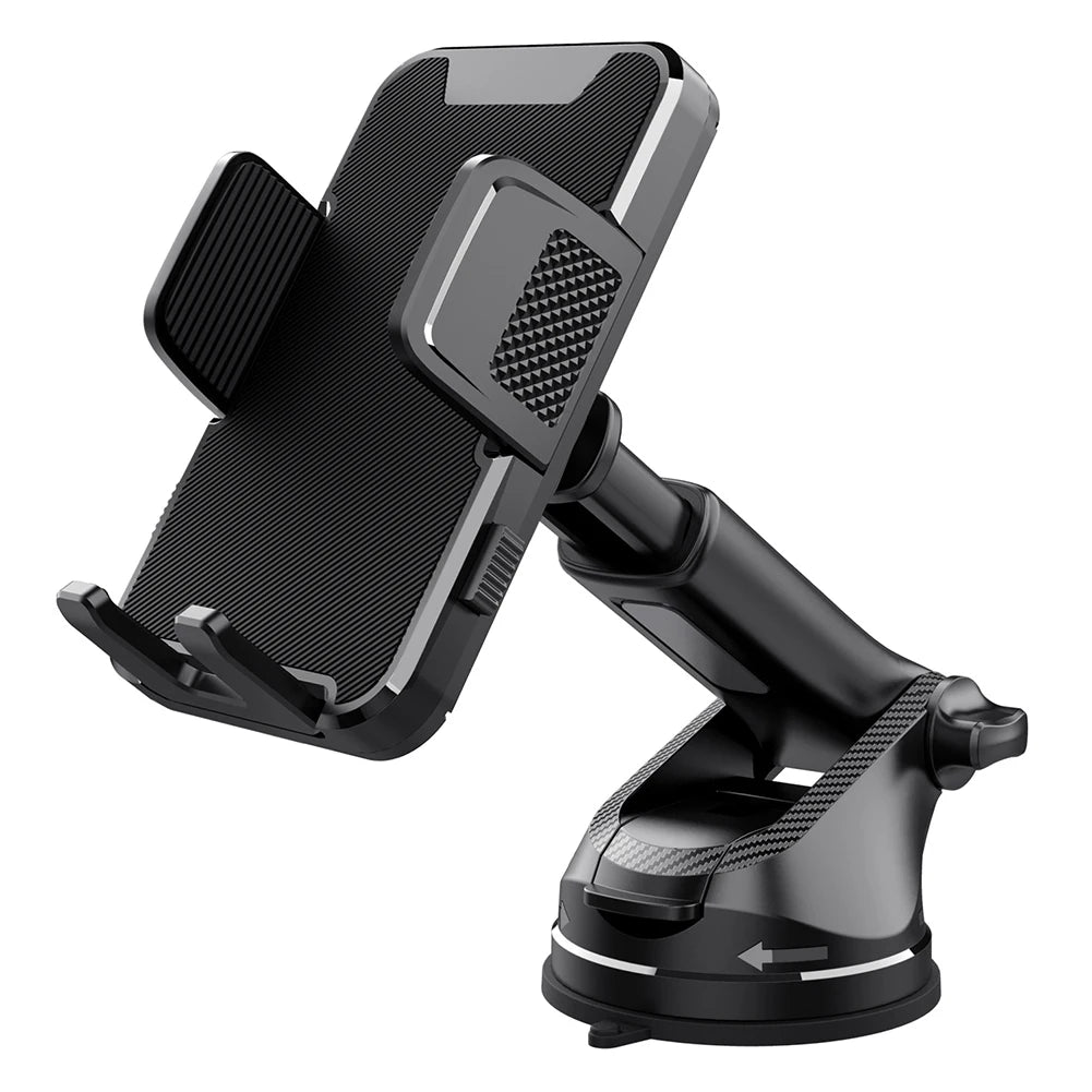 360° Rotating Gravity Sucker Phone Mount – Dashboard & Windshield Car Stand for Trucks, RVs, and Vehicles